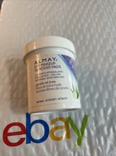 DISCONTINUED Almay Eye Makeup Remover Pads Gentle Oil Free 80 Pads ALOE sealed