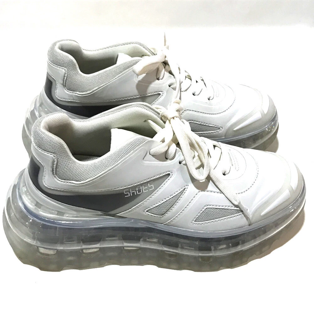 Bump'Air 53045 Shoes Bump Air sneakers White Nylon x synthetic leather