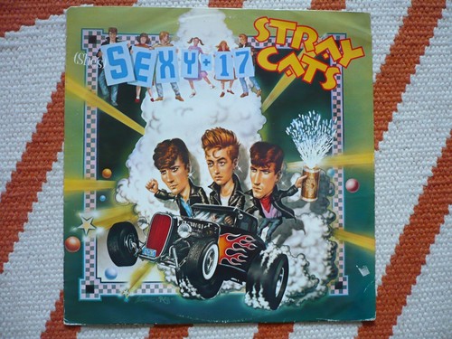 Stray Cats (She's) Sexy & 17 And Seventeen 12" Vinyl UK 1983 Arista A1/B1 Single - Picture 6 of 7