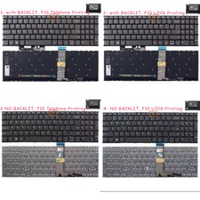 New for Lenovo Yoga 7 16IAH7 7 16IAP7 82UF 82QG Keyboard US Gray BACKLIT