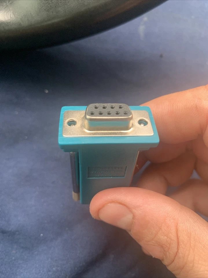 Adaptador hembra, RJ-45 a DB-9, Avocent Cat 5, 210120, 2 piezas Foto 4 de 4