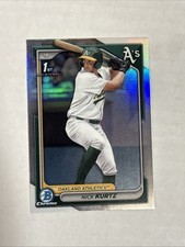 Nick Kurtz 2024 Bowman Chrome 1 Refractor BDC-56 Athletics A’s Rookie