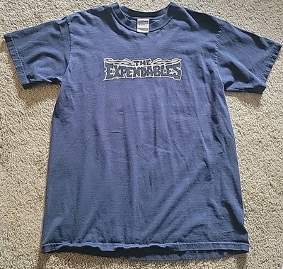 Vintage The Expendables T Tee Shirt M Med Band Reggae DESTROYED Sublime 420