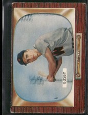 1955 Bowman #166 Jim Busby (low grade)