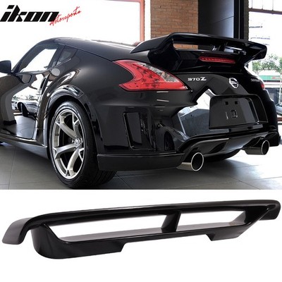 Fits 09-21 Nissan 370Z Coupe N Style Rear Trunk Spoiler Wing Painted #G41 Black