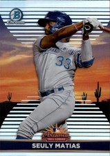 2022 BOWMAN CHROME - 2021 AFL FALL STARS SEULY MATIAS #AFLS-5 (RC)