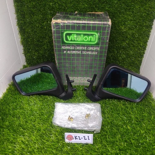 Vintage Vitaloni Baby Tornado Universal Car Mirror 2x fits Renault 5R Turbo NOS