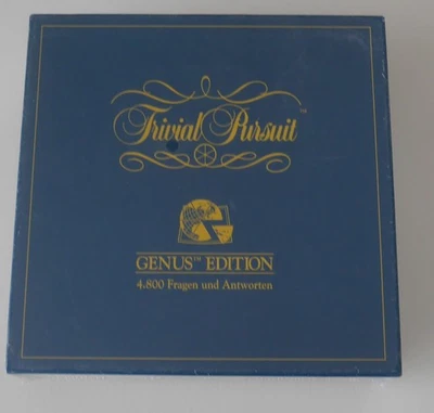NEU & OVP: TRIVIAL PURSUIT GENIUS EDITION! 4800 Fragen! WIRKLICH IN FOLIE!!! - Bild 1 von 3