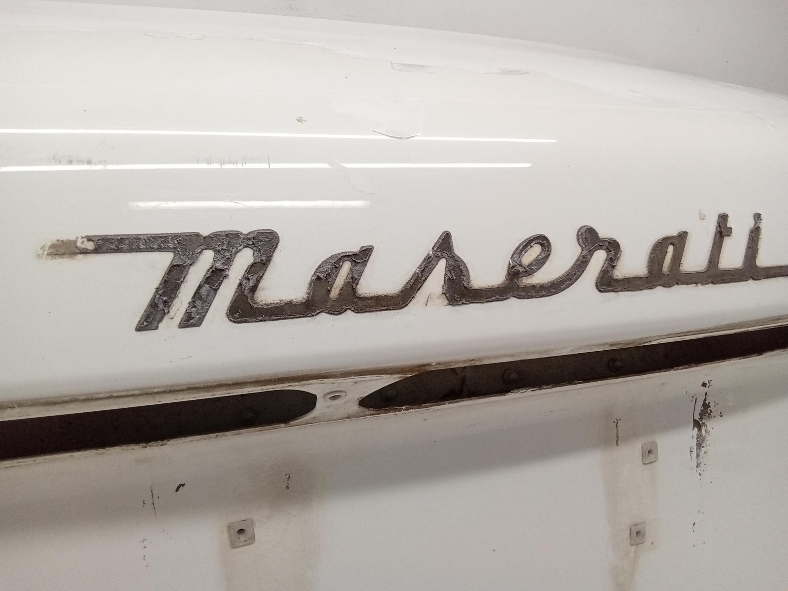 2003-2008 Maserati Quattroporte M139 Rear Deck Lid Trunk Shell OEM White