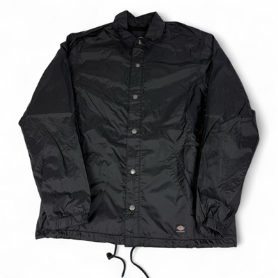 Dickies Coach Oakport Jacket Black M Men's Skateboarding Windbreaker