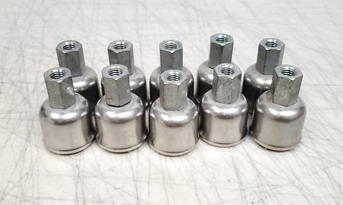 Spikes Spider 19mm Fix-Clip (insert & bell housing) lot of 10