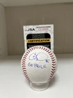 COLE HAMELS PHILLIES SIGNED MLB BASEBALL JSA COA GO PHILS INSC.