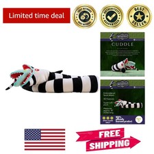 Officially Licensed Beetlejuice Sandworm Cuddle Pillow - 18-Inch Soft Plush