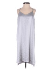 NWT Halston Heritage Women Silver Casual Dress XS