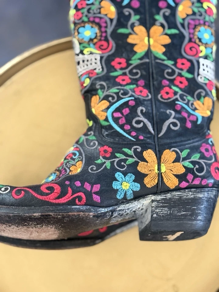 Botas Old Gringo Sugar Skull para mujer Foto 4 de 4