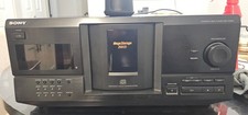 Sony CDP-CX230 MegaStorage 200 CD Changer Player Tested Working No RemoteControl