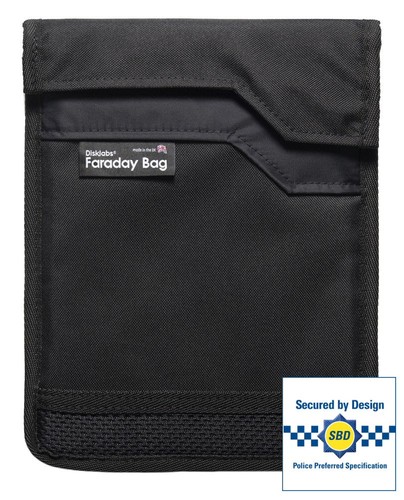 Faraday Bag Signal Blocker Disklabs TS1L Tablet Shield Large 30cm x 40cm - Picture 2 of 7