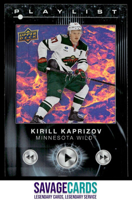 2024-25 Upper Deck Playlist Kirill Kaprizov #PL-4 Minnesota Wild