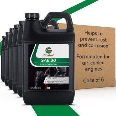 Castrol 215307 SAE 30 Small Engine Synthetic Oil For 4-Cycle Gas Eng - Case of 6