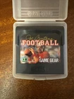 Joe Montana Football Game (Sega Game Gear, 1991) Authentic | Cartridge & Case