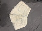 Free People We The Free White Jean Shorts Distressed Button Fly Cutoff 28 — photo 2