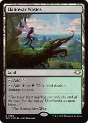 Llanowar Wastes 165/230 Commander: Edge of Eternities