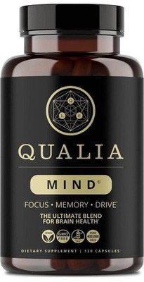 1 pack Qualia Mind Brain 2.0 Supplement Nootropics - 120 Cap - New US