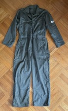 70s Vintage Blue Wing Coveralls Made in USA TALON Olive Work