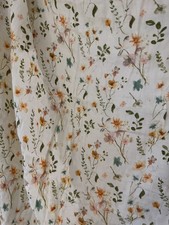 Bamboo Cotton Muslin Swaddle wildflowers