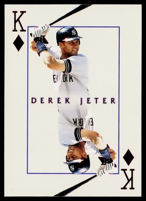2000 Pacific Invincible #20 Derek Jeter Kings of the Diamond