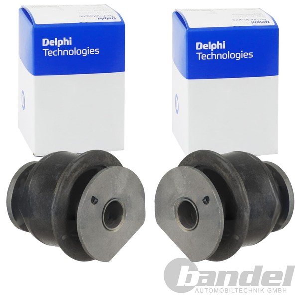 2X Delphi Hinterachsbuchsen Querlenkerlager Passend FüR CitroËN C5 C6 DS5 DS DS-image