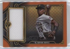 2022 Topps Triple Threads Single Jumbo Relics Amber 1/18 Ke'Bryan Hayes 19n6