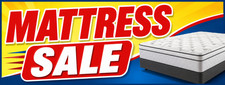 3ft x 8ft Mattress Sale Vinyl Banner- New-Free Shipping