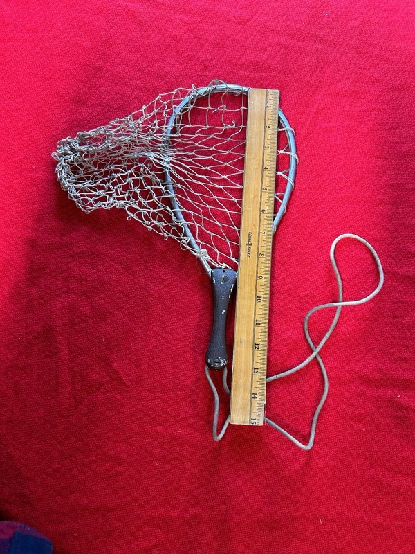 Early Small Aluminum Trout fishing Net