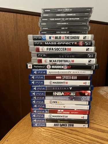 Lot Of Untested PS4, PS3, PS1, PS2 games