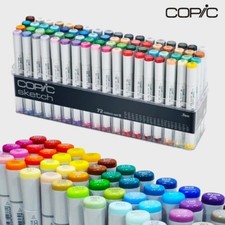 Copic Sketch Marker 72 Color Set Premium Artist Markers A, B, C, D, E Type