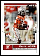 2017 Score Rookie Malik Hooker Rookie Ohio State Buckeyes #334