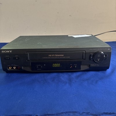 Sony SLV-N51 4-Head Hi-Fi Stereo VHS VCR No Remote *Read Description*