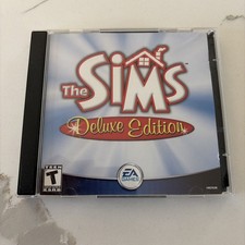 The Sims Deluxe Edition PC, 2-Disc Set, 2002 TESTED AND WORKS PERFECTLY