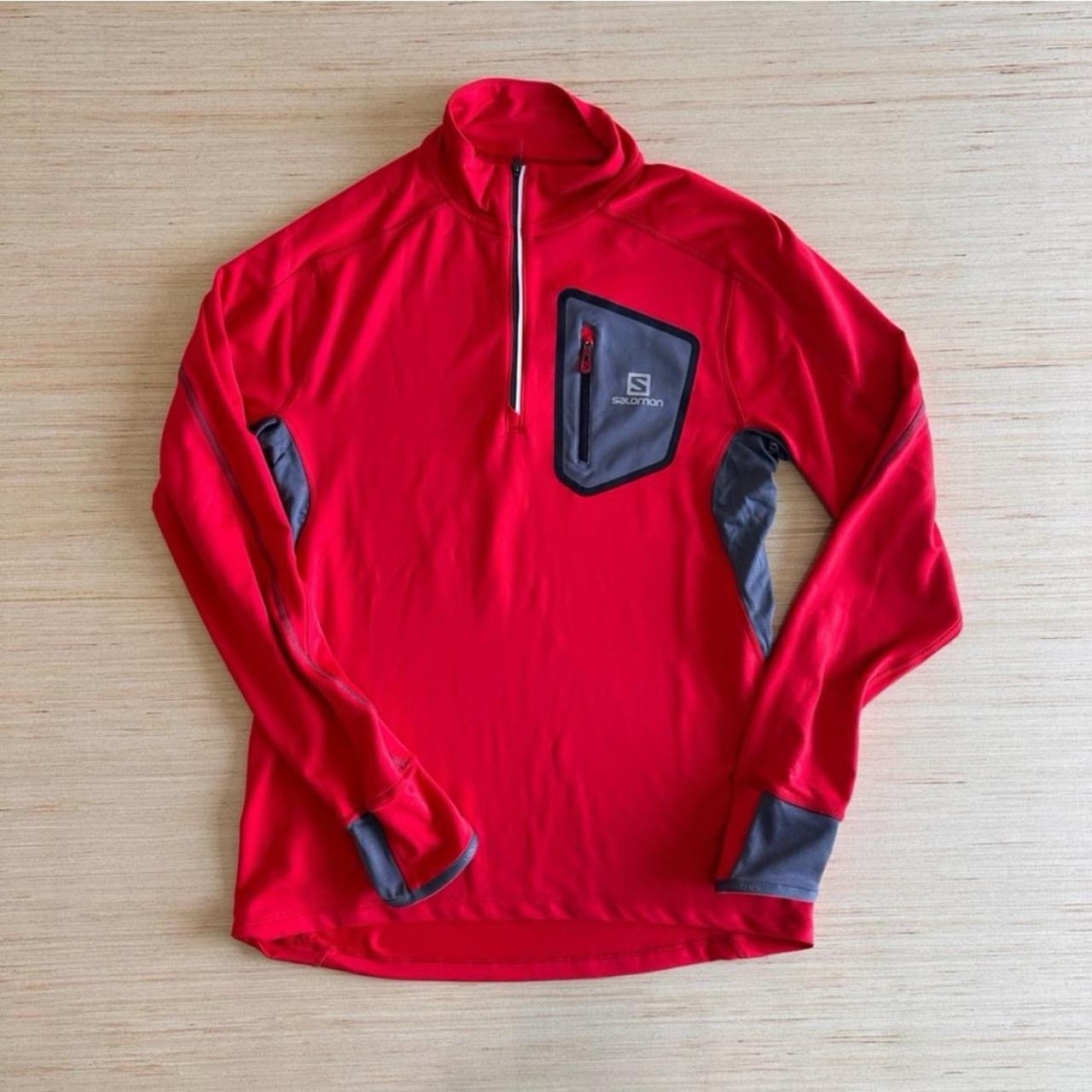 Maglione uomo Salomon con zip