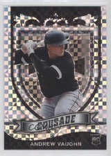 2021 Panini Chronicles Crusade Building Blocks Prizm Andrew Vaughn #15 0hk3