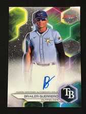 2023 Bowman's Best Brailer Guerrero Auto #B23-BG Rays