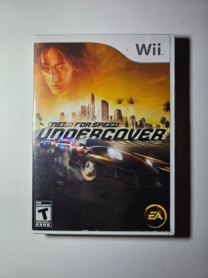 Need for Speed Undercover - Nintendo Wii -  COMPLETE CIB Game w/ Manual TESTED