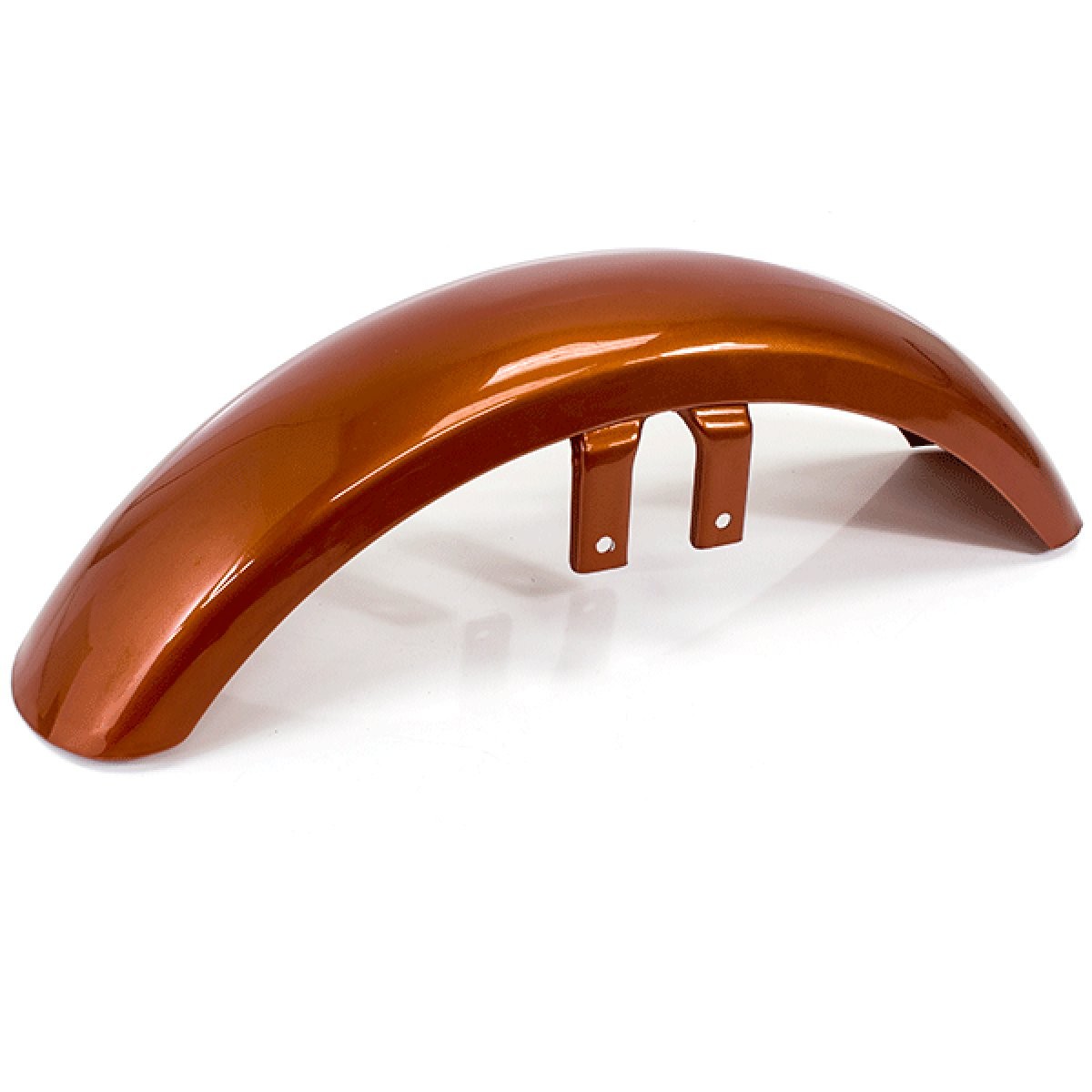 Motorcycle Front Mudguard Orange for ZS125-79, ZS125-79-E4 ABS Plastic MGF232