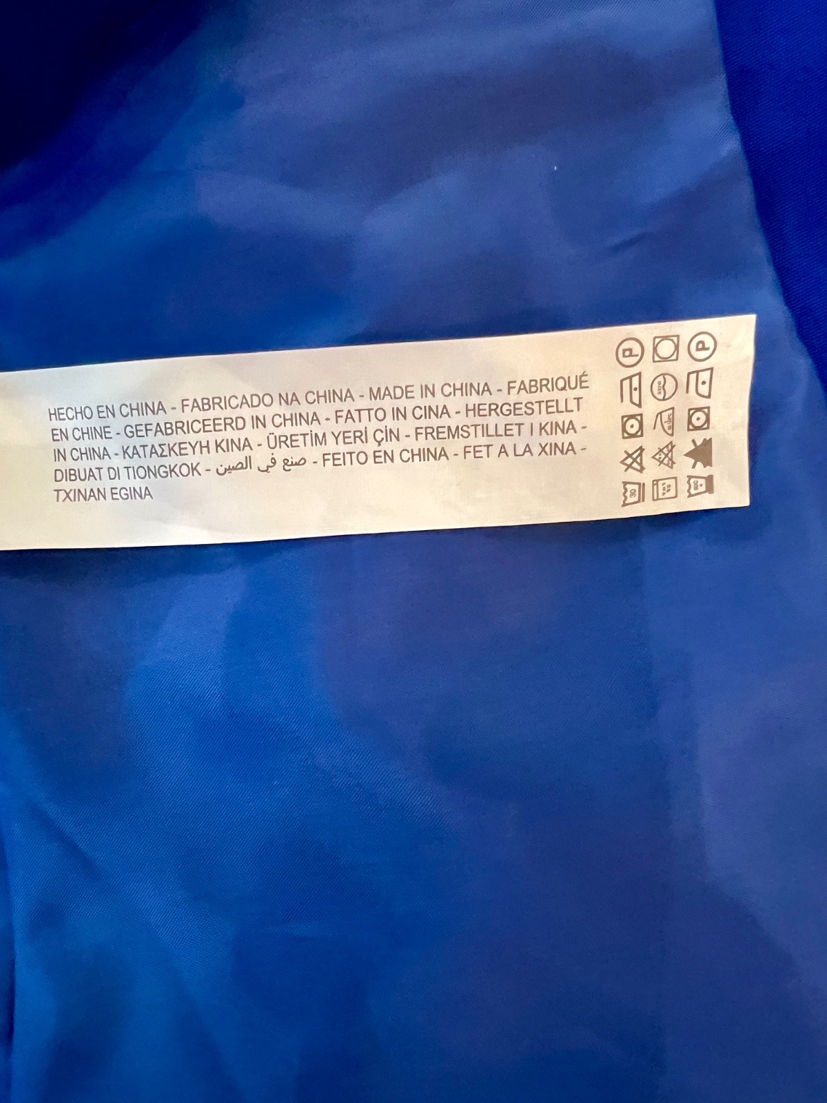 Zara Basic Bright Electric Blue Fitted Blazer W/ … - image 10