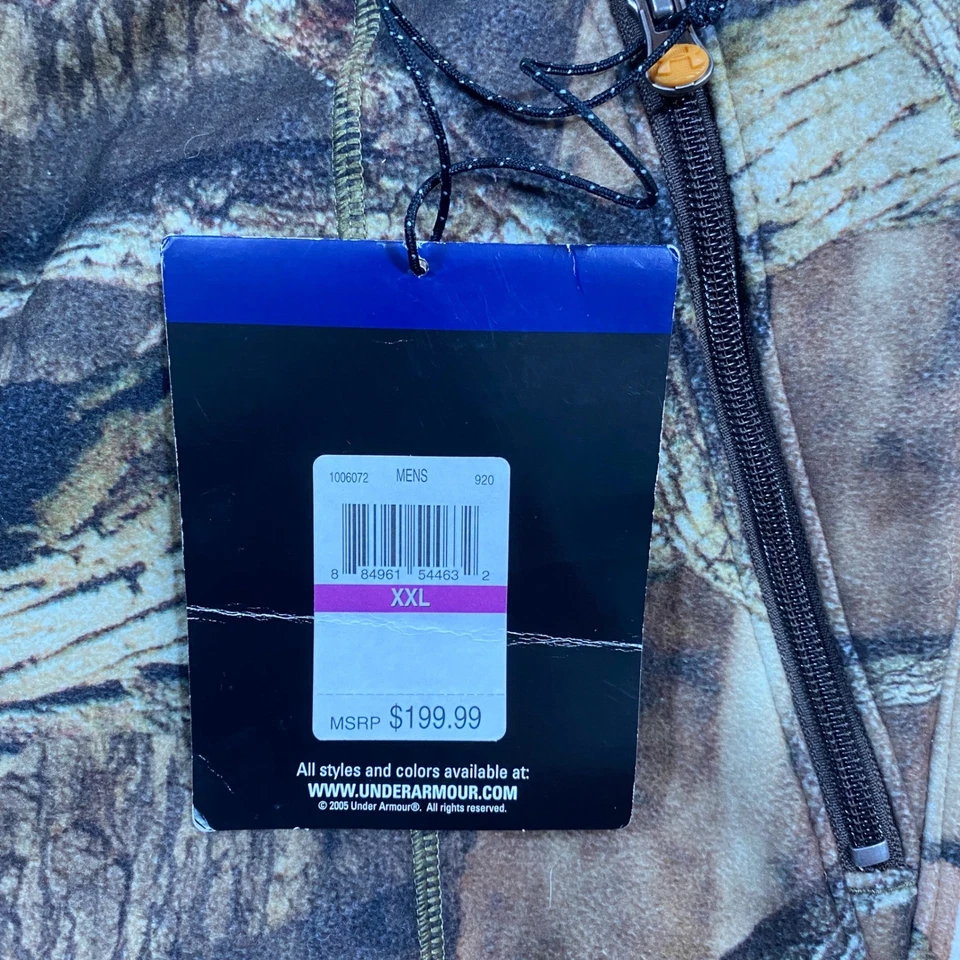 NUEVO Under Armour ColdGear Mossy Oak Infinity Camuflaje Caza Vellón Forrado Pantalones XXL Foto 4 de 4