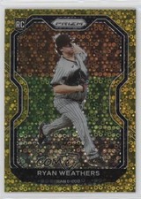 2021 Panini Prizm Gold Donut Circle Prizm 2/10 Ryan Weathers #20 7rd