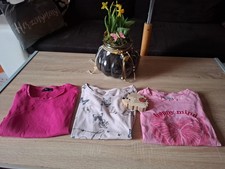 3er Set Paket T-Shirt Shirt Mädchen Gr. 146/152 Page On Young/ C&A / Primark 