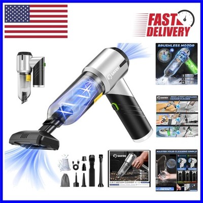 17000PA Mini Air Duster & Vacuum   Portable, Lightweight & Great for Pets