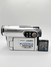 Hitachi DZ-BX35A DVD Camcorder Widescreen Cinema Res 25x Optical Zoom TESTED